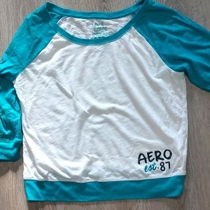 Womens AEROPOSTALE quarter sleeve